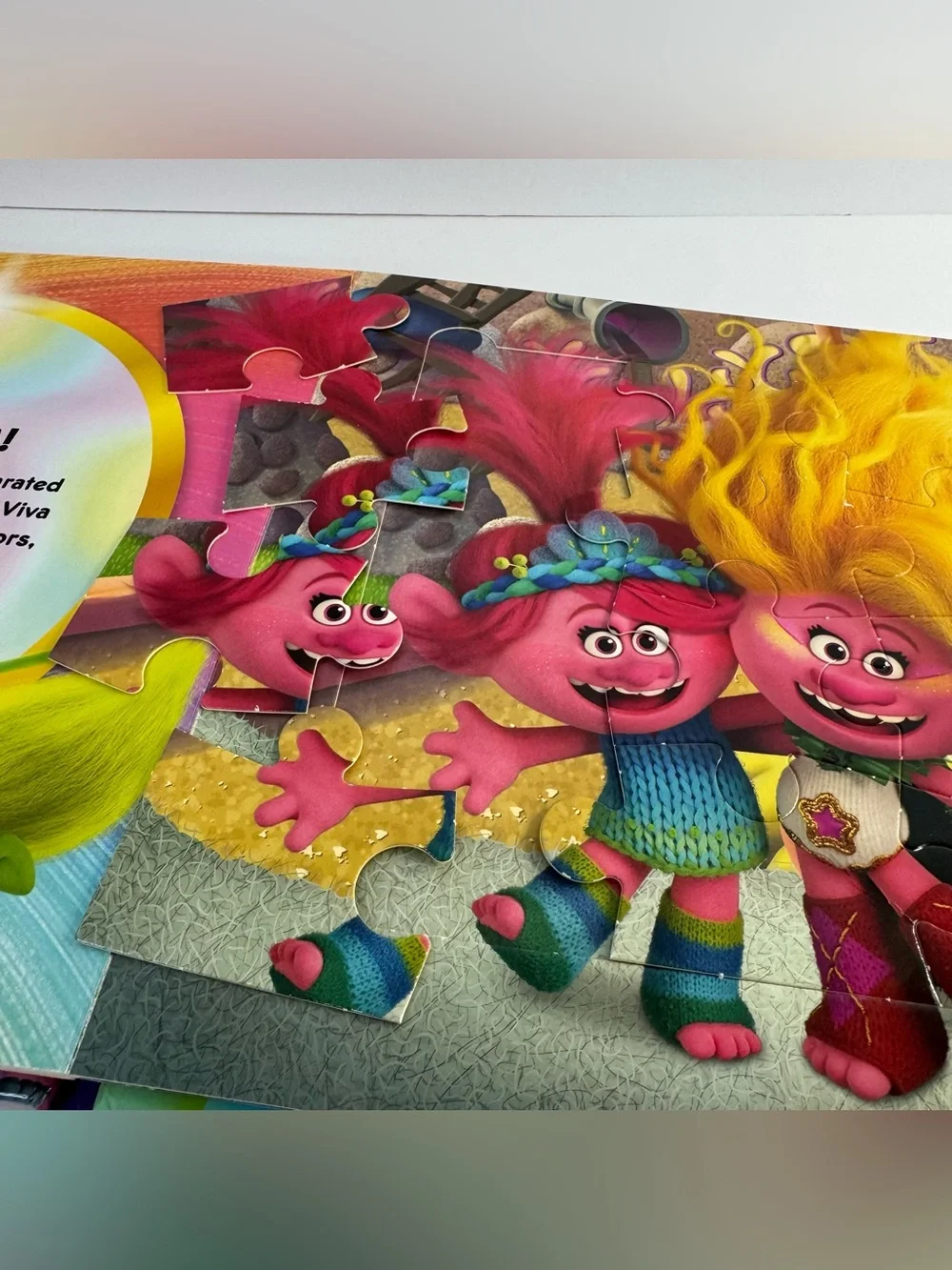 DreamWorks Kids Trolls Band Together My First Puzzle Activity Book - Complete